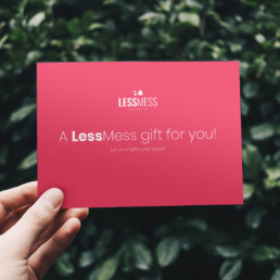 LessMess Properties Gift Card
